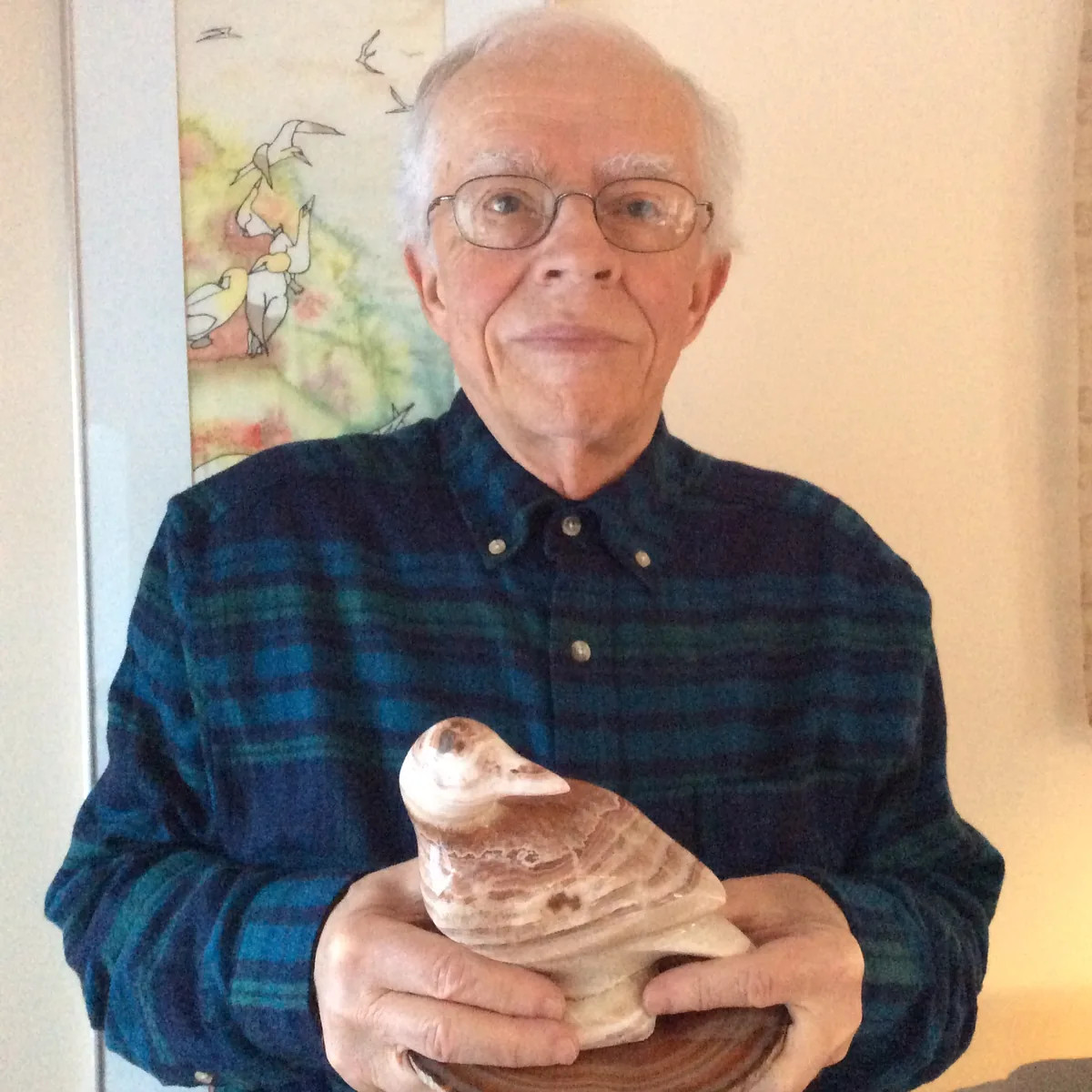 Jean-Raymond Lepage, personne gagnante du trophée de l'avicourse 2015-2016