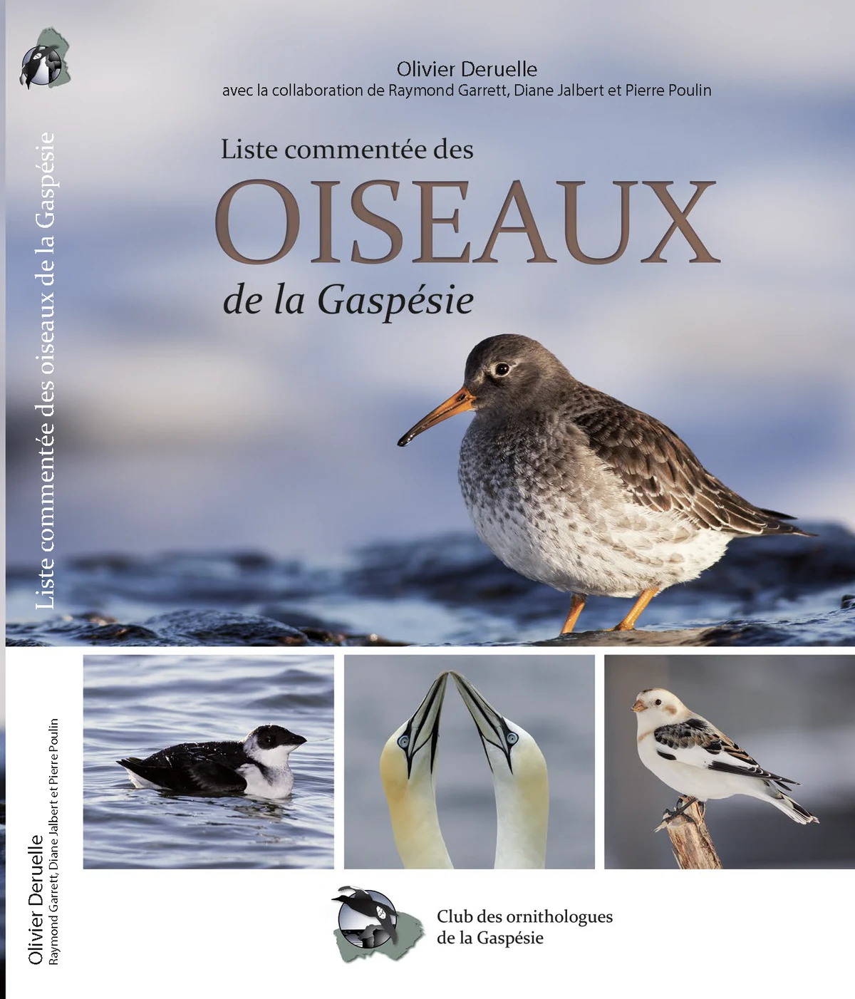 Couverture de la publication : Liste commentée des oiseaux de la Gaspésie