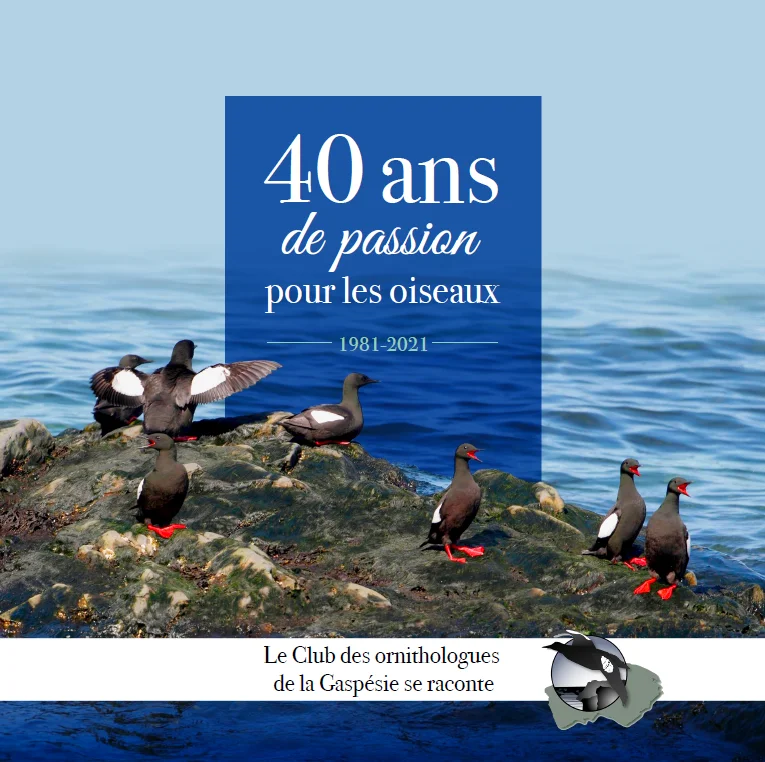 Couverture de la publication : 40 ans de passion pour les oiseaux