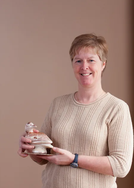 Diane Jalbert, personne gagnante du trophée de l'avicourse 2006-2007