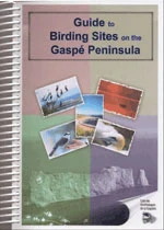 Couverture de la publication : Guide to Birding Sites on the Gaspé Peninsula